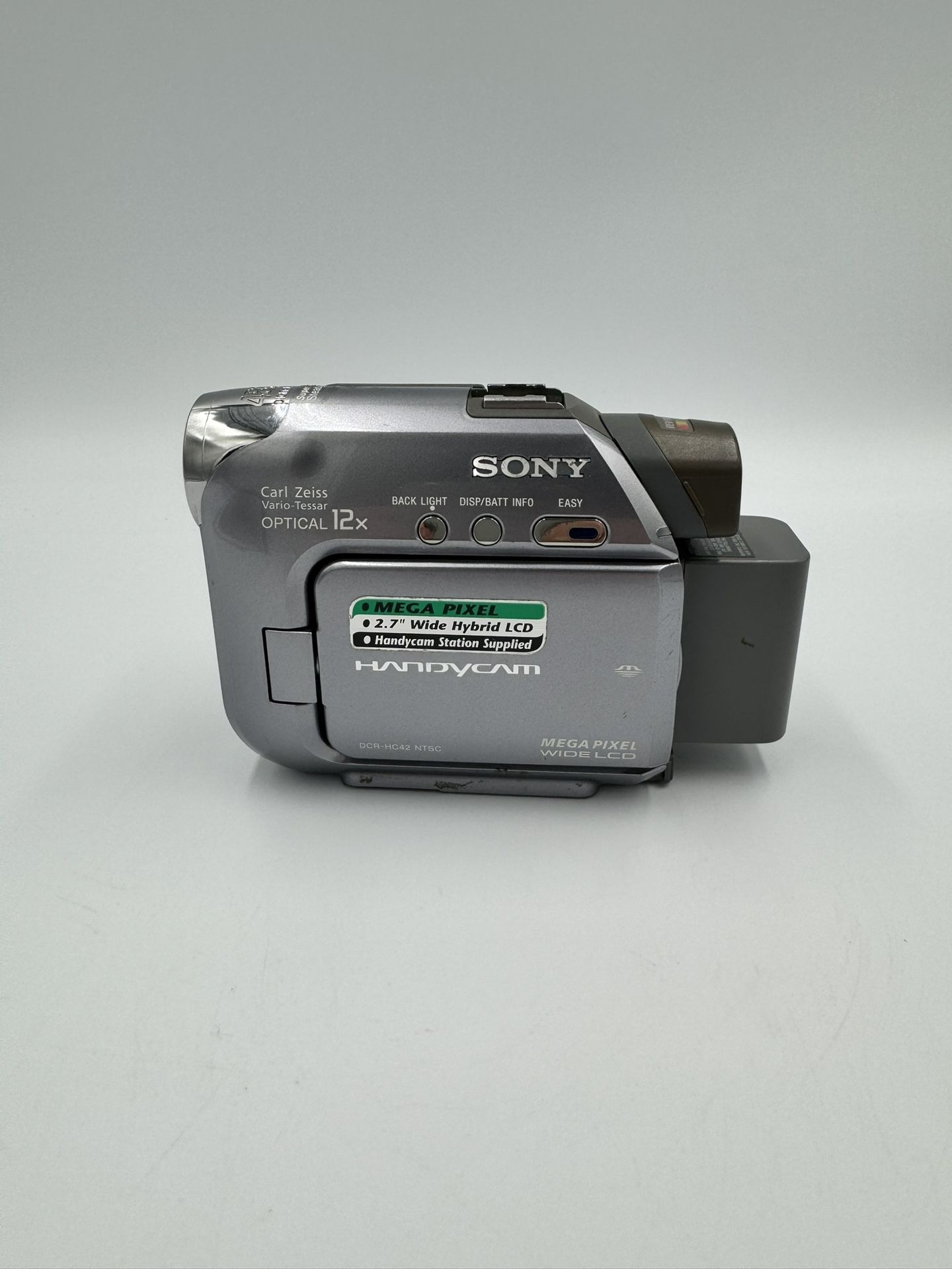 Sony DCR-HC42 Handycam Camcorder MiniDV 12x Untested - No Charger - Please Read