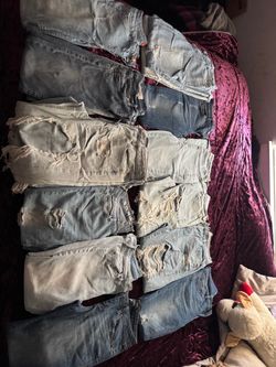 Multiple jeans multiple sizes