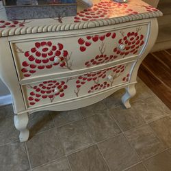 $125 Hand Painted Entry Table/Dresser/Cabinet