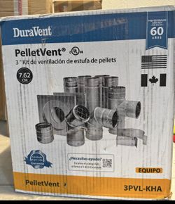 PelletVent for Multi-Fuel 3in. Diameter Horizontal Kit.   Model # 3PVL-KHA  L-4426 