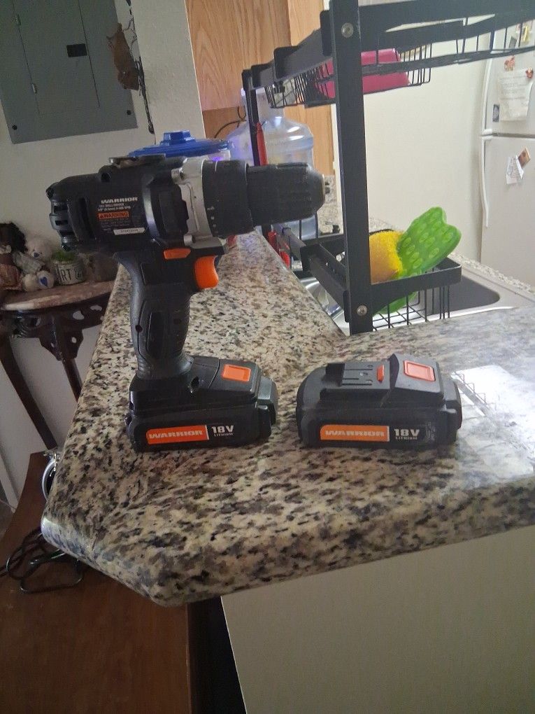 Warrior 18 V Lithium Drill