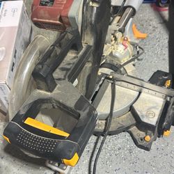 12" Double Bevel Sliding Miter Saw With Laser Guide