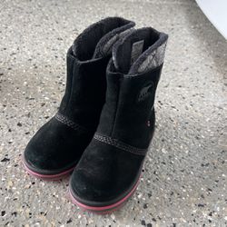 Girl Kids Sorel Winter Boots Size 9