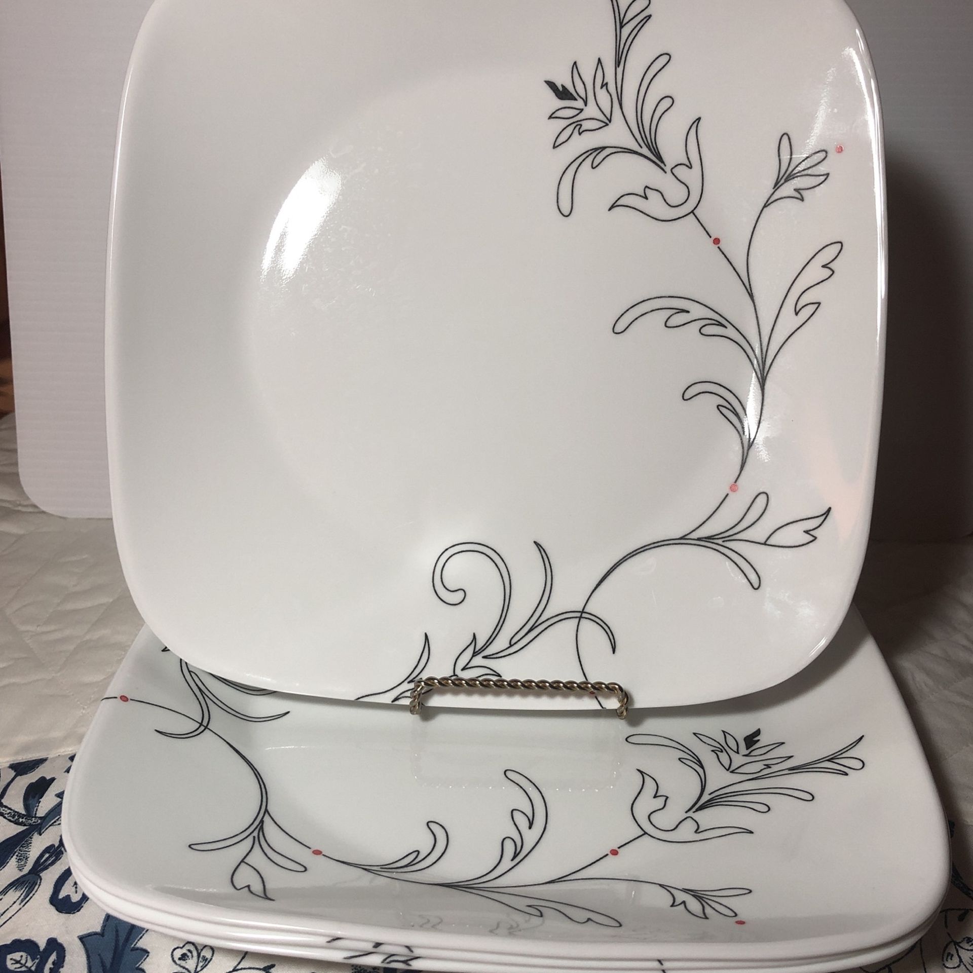 Corelle Square Dinner Plates