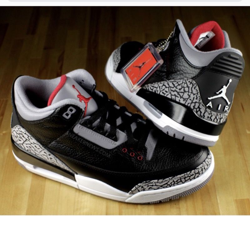 Jordan Retro 3s OG Brand New Size 9.5