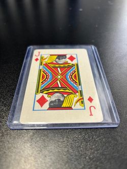 1966 Green Hornet Playing Cards Bruce Lee - Joker Of Diamonds