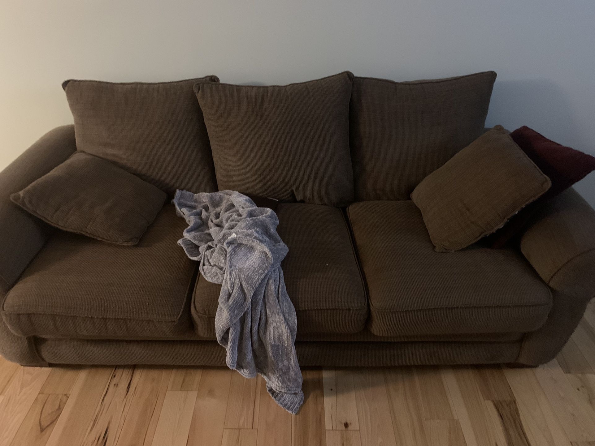 Couch, Love Seat And Ottoman 