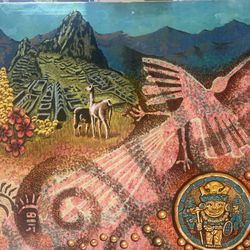 Original Oil Painting from Perú