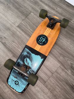 SECTOR 9 LONGBOARD COMPLETE SKATEBOARD CRUISER BOARD BAMBOO DECK