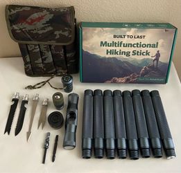 Multifunctional Hiking Stick and Tactical Outdoor Tool *NEW*