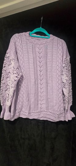 Purple Sweater