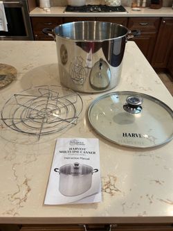 Water bath and steam canner