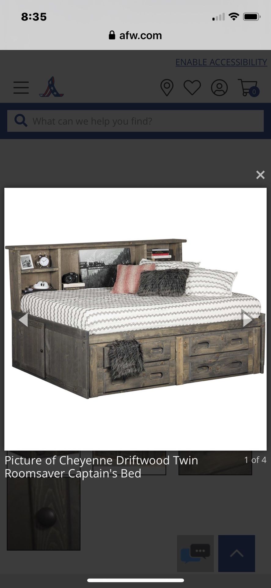 AFW Bunkhouse twin Bed