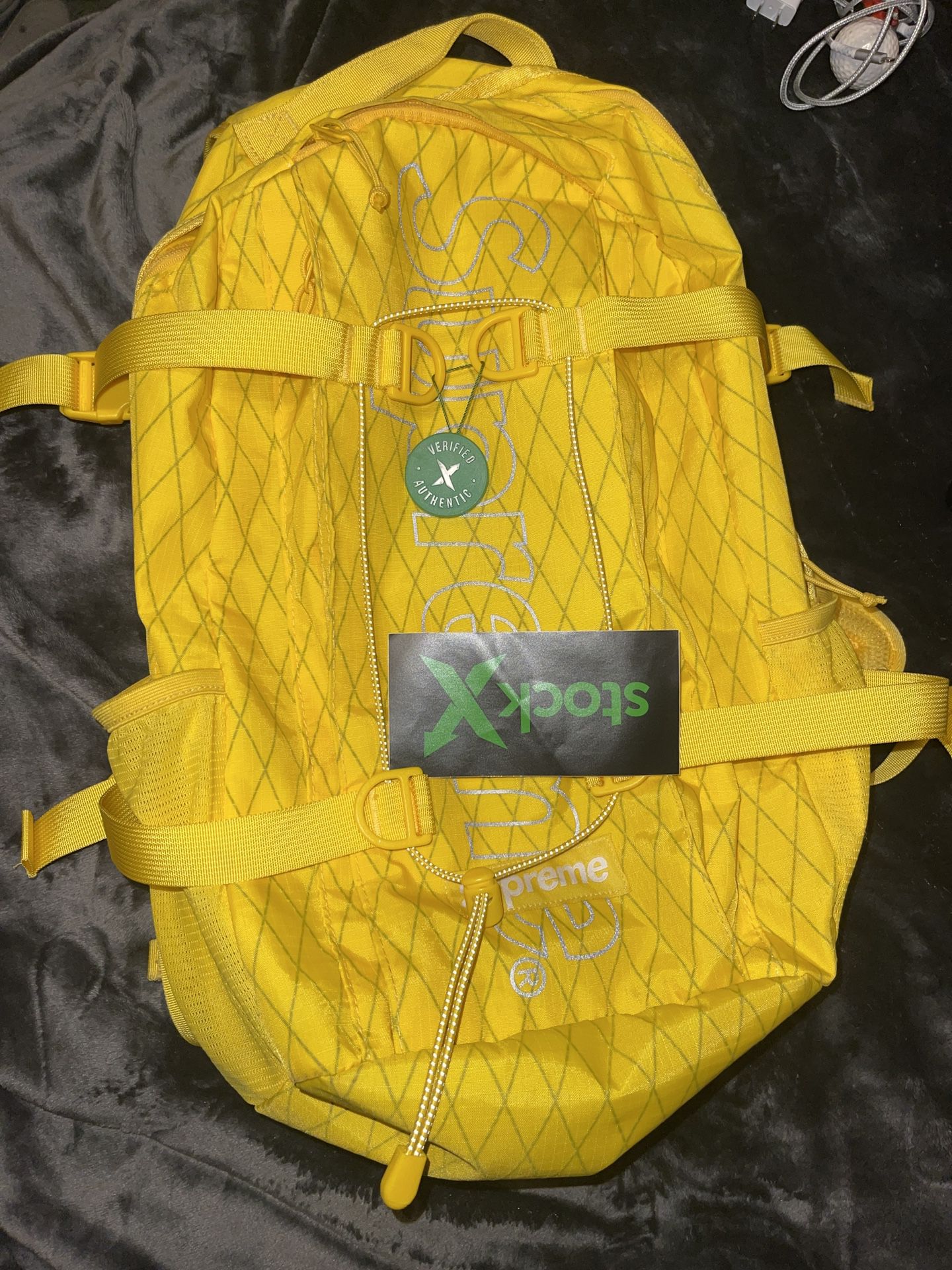 Yellow Supreme Backpack 