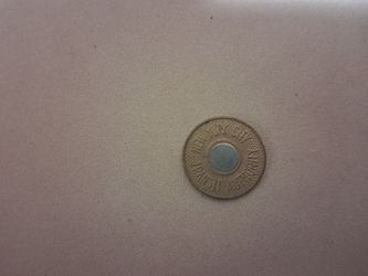 New York City Transit Authority Subway Token
