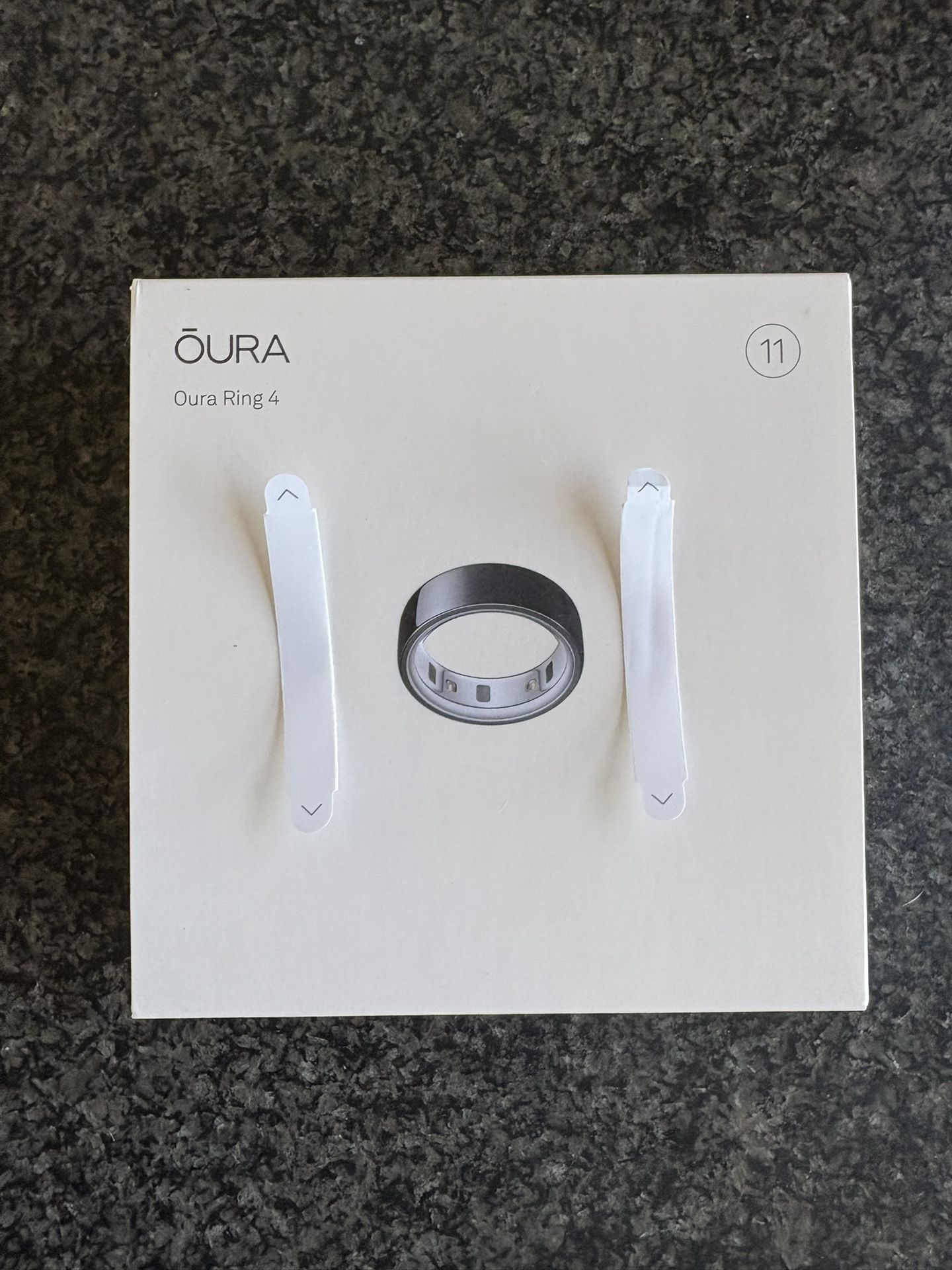 Oura Ring 4 Black Never Used 