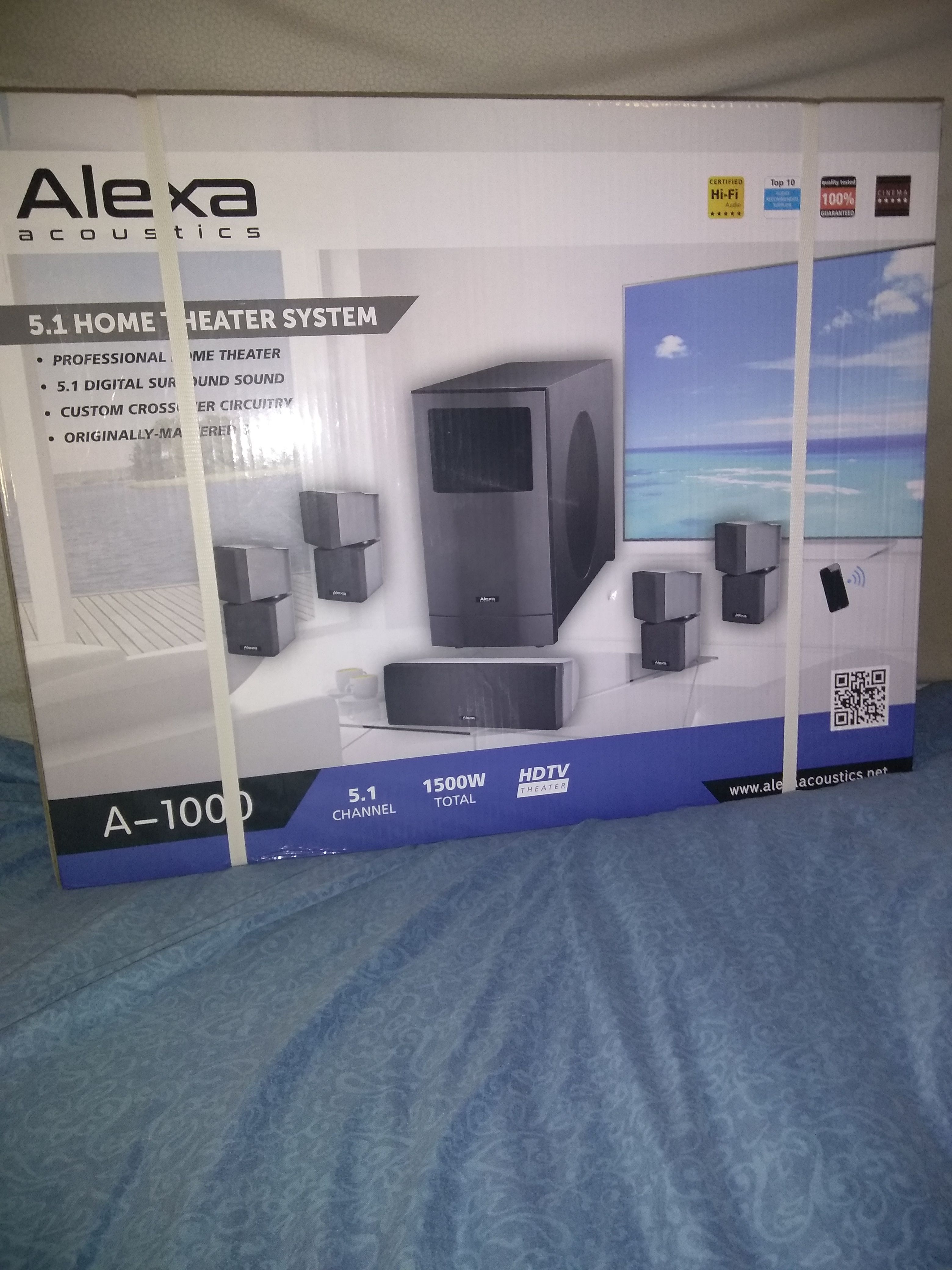 Alexa acoustics 5.1 hotsell home theater system