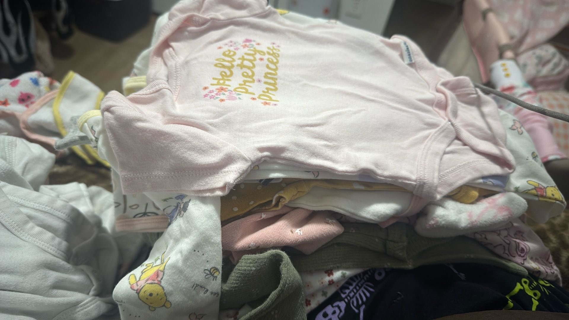 Baby Girl Clothes And Bottle Warmer 