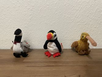 TY Beanie Babies Rare W/Error Tags