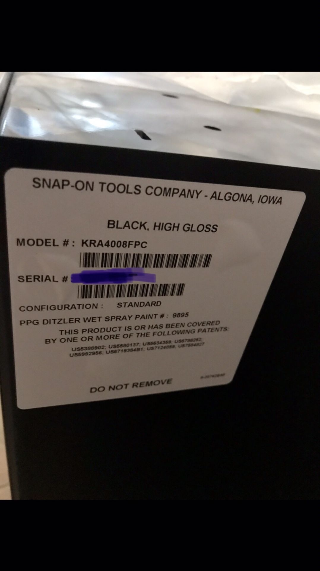 Brand New Snap-On Tool Box Never Used