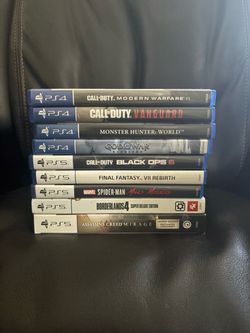 PS4/ps5 games