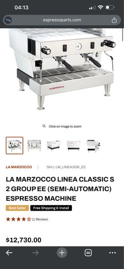 La Marzocco Linea Classic EE 2-Group Commercial Espresso Machine – Excellent Working Condition