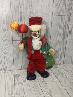 1970’s Clown Doll, Christmas