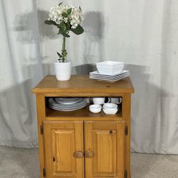 Multi-Purpise Solid Wood Cabinet * TV Stand * Microwave Stand 