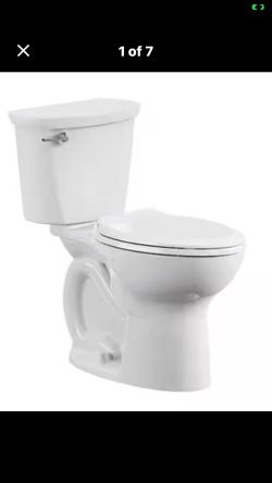 Toilet,12 in. 2-Piece 1.28 GPF Single Flush Chair Height Elongated
