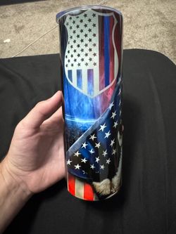 Custom Tribute to Officers 20oz Stainless Steel Tumbler