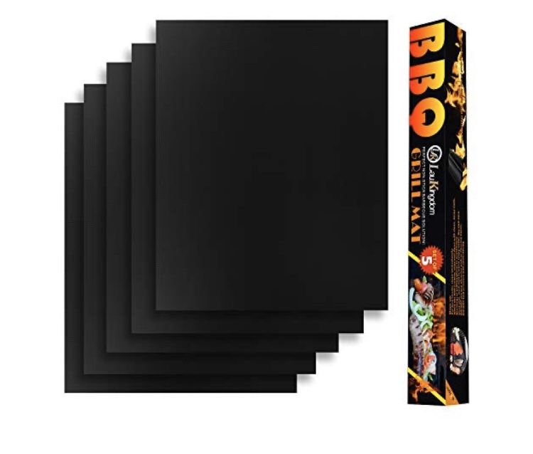 New Set of 5 BBQ Grill Nonstick Mats