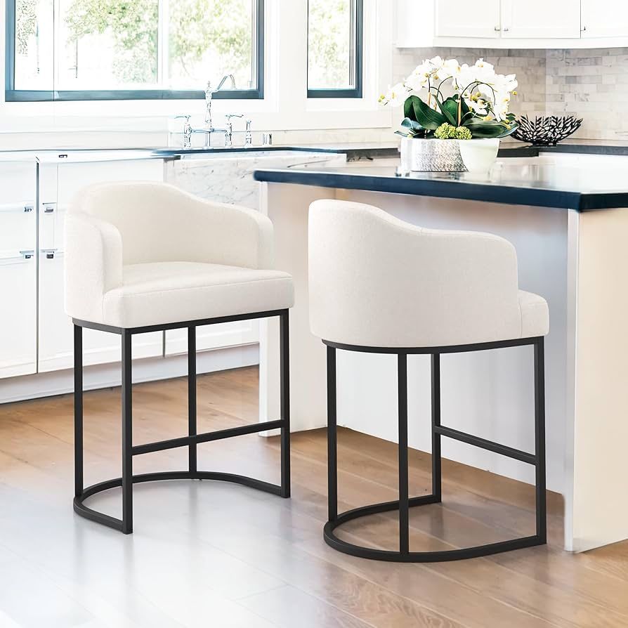27" H Counter Height Bar Stools Set of 2