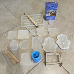 Lot Of Molds And Resin