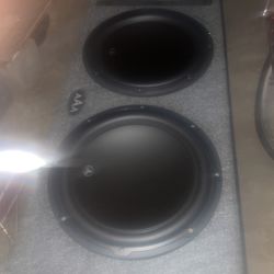 JL audio speakers 12 inch new