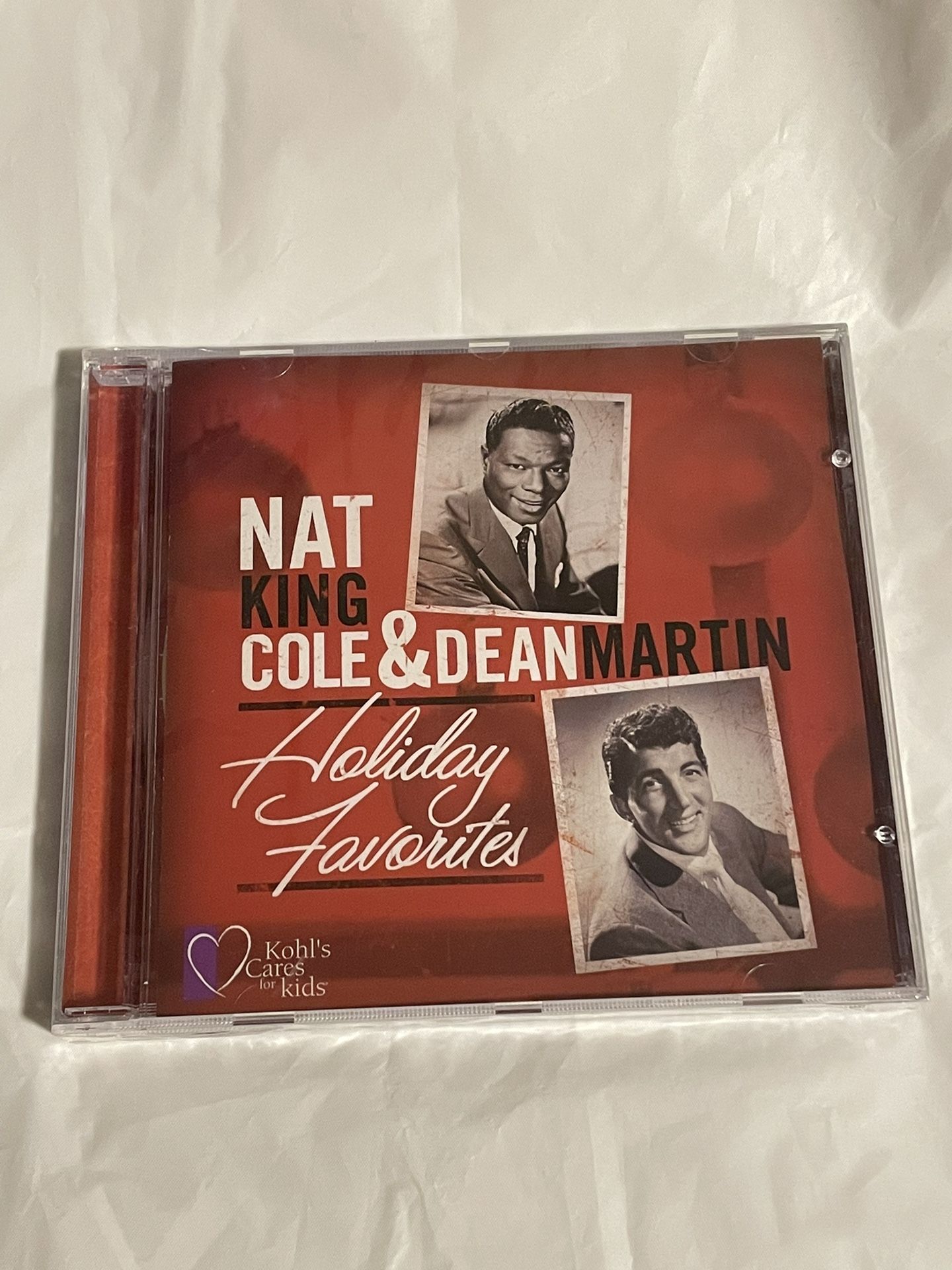 Nat King Cole & Dean Martin Holiday Favorites CD NEW