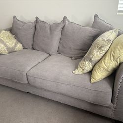 Grey couches