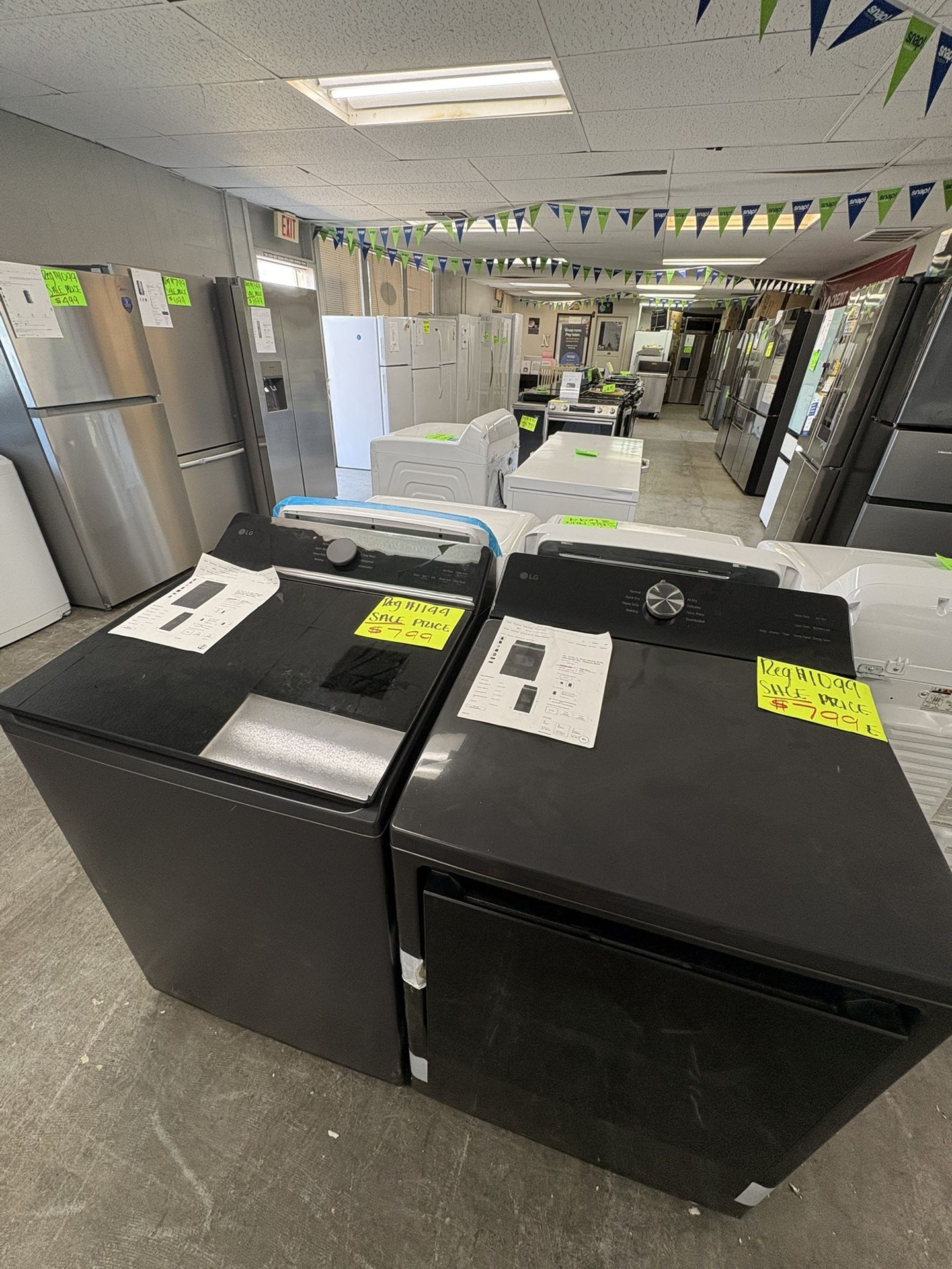 Lg Washer And Electric Dryer On Sale