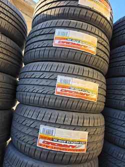 245 40 18 Llantas Nuevas Arroyo Con 50,000 millas de Garantía