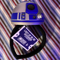 DLR - Star Wars Galaxy's Edge Droid Depot Light-Up Headband with Sound Effect - R2-D2