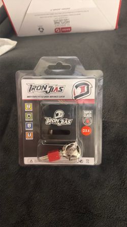 New TronJas Motorcycle Disc Brake Lock with Keys – DX4