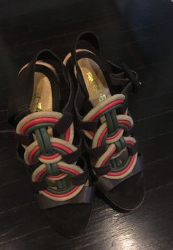 L.A.M.B heels Size 6