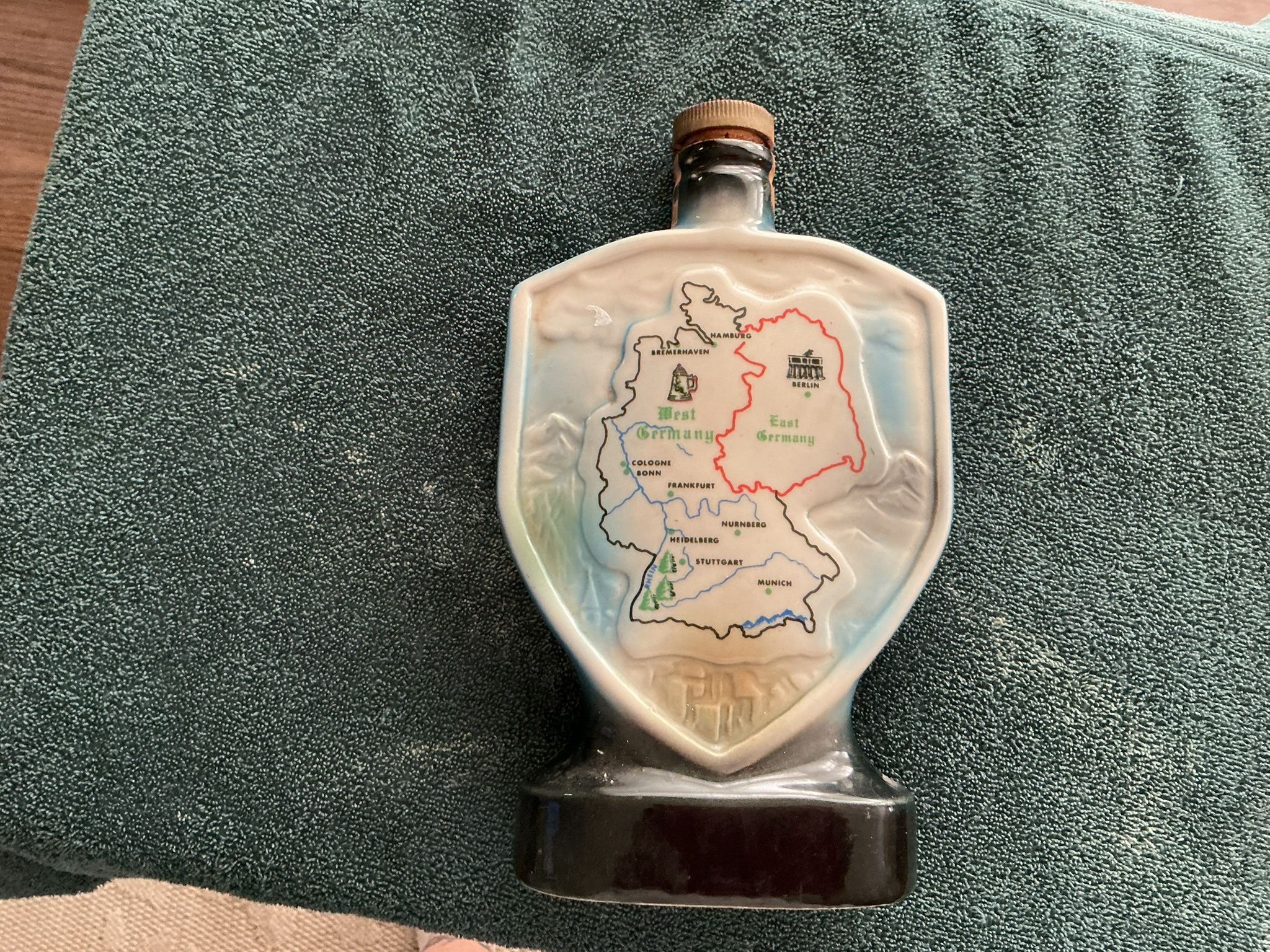 Germany Whiskey Bottle bottle In Good Shape Great To Add To A Collection