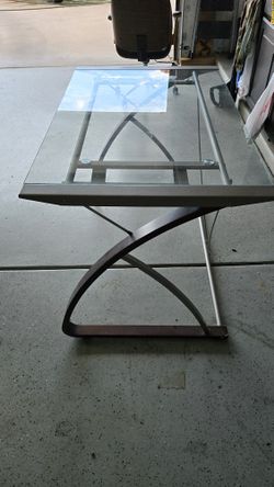 Glass Office Desk