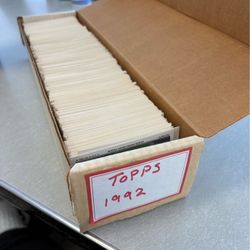 1992 Topps Baseball Complete Set