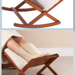 Foldable Rocking Footrest