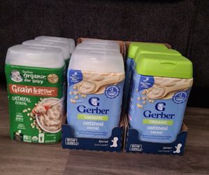 Gerber Organics Oatmeal Cereal