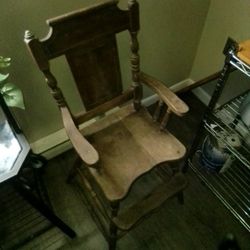 Old Antique High Chair