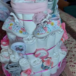 Diapers decoration  .