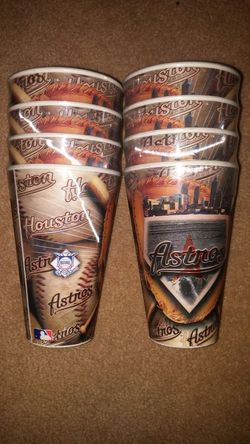 HOUSTON ASTROS TEAM CUPS
