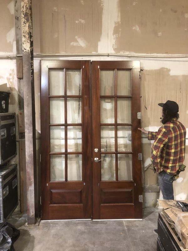 Mahogany French doors 8 foot tall by 6 foot wide for Sale ...
